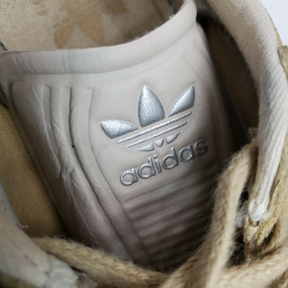 Adidas Kids Tan Suede Youth Gazelle Shoes Sneakers Size 12K - Picture 7 of 10